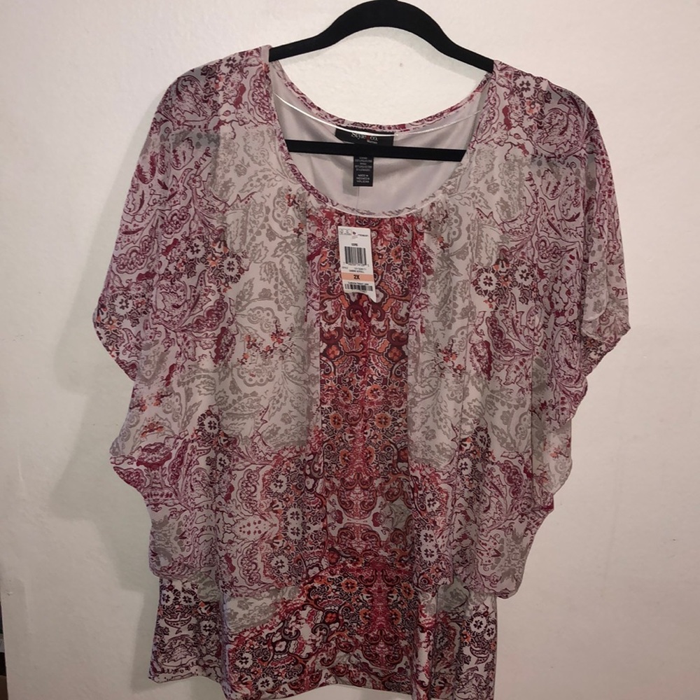 Women’s Style & Co blouse 2X